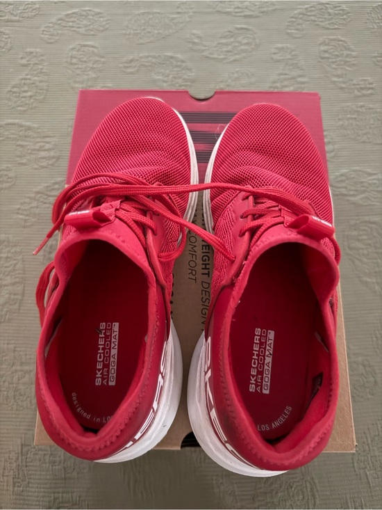 Skechers Shoes - Skechers Bright Pink Mesh Athletic Sneakers